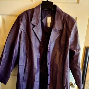 Vintage Roaman's Leather Coat